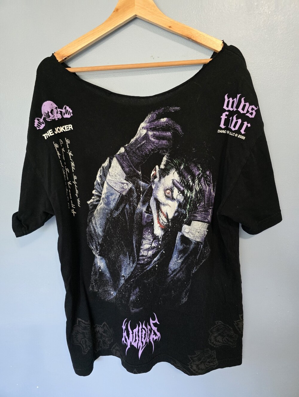 Darc Sport Joker Side By Side Womens Graphic Tee XL? *read